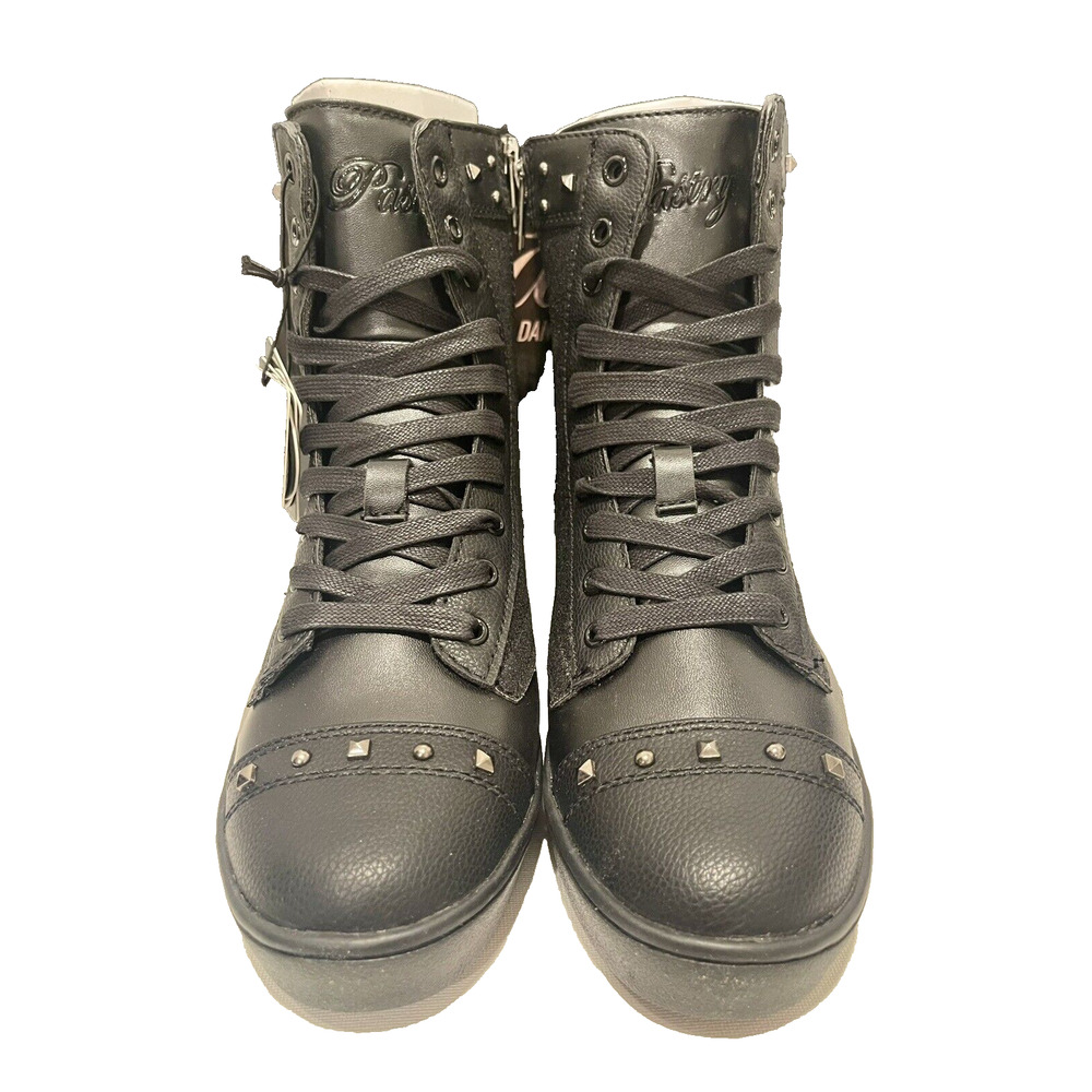 Pastry Womens Dance Military Glitz Boot Black Size 7 🔥NEW🔥 PA161020 Sparkle - Picture 4 of 16